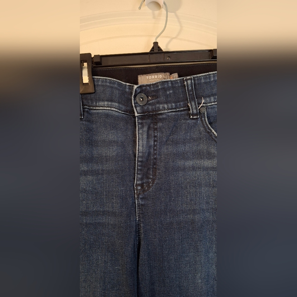 Torrid bombshell skinny womens jeans size 18R casual office boho - Picture 6 of 9